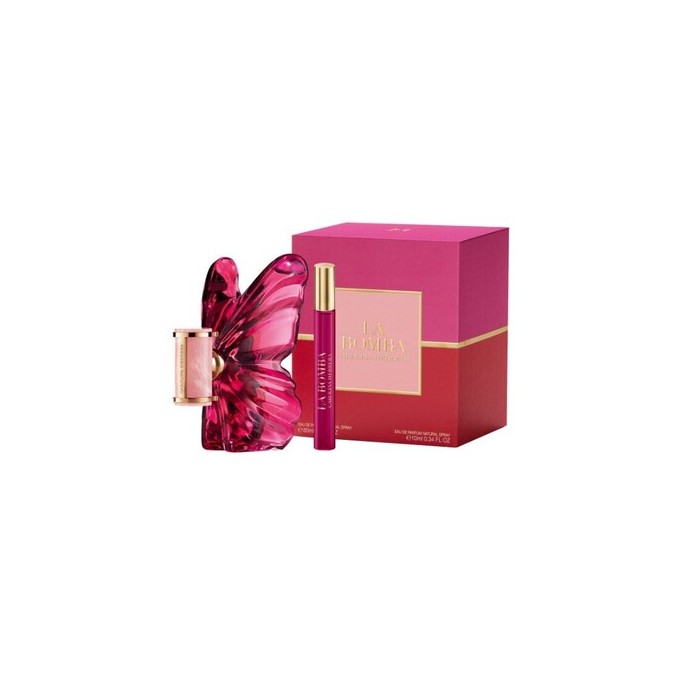 Carolina Herrera La Bomba Set - kvepalų rinkinys - EDP 80 ml ir mini EDP 10 ml
