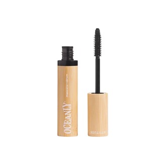 Attitude Oceanly Mascara + Serum - Řasenka se sérem pro výživu řas 2v1 7 g Black