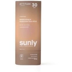 Attitude Tinted Mineral Sunscreen Face Stick SPF 30 - Tónovaná minerální ochranná tyčinka na obličej a rty 20.0g
