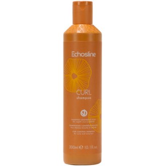 Echosline Curl Shampoo - šampūnas banguotiems ir garbanotiems plaukams, 300 ml