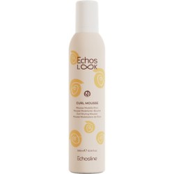 Echosline Echos Look Curl Mousse - formavimo putos banguotiems ir garbanotiems plaukams, 300 ml