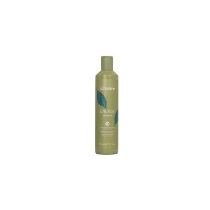Echosline Energy Shampoo - šampūnas silpniems ir ploniems plaukams, 300 ml