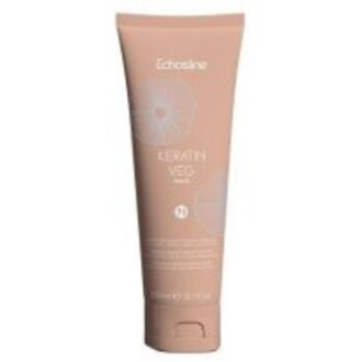 Echosline Keratin Veg Mask - kaukė dažytiems ir chemiškai apdorotiems plaukams, 300 ml