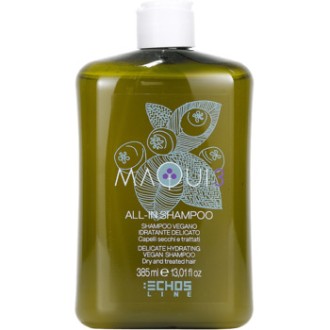 Echosline Maqui 3 All-In Shampoo - drėkinamasis šampūnas sausiems ir chemiškai apdorotiems