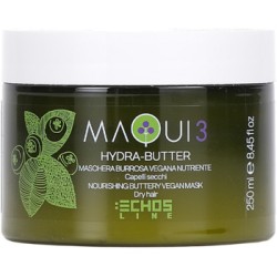 Echosline Maqui 3 Hydra-Butter Mask - maitinamoji kaukė sausiems plaukams, 250 ml