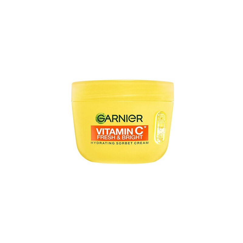 GARNIER Vitamin C* Fresh & Bright Sorbet Cream - Hydratační krém 85ml