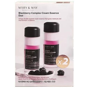 MARY & MAY Blackberry Complex Cream Essence Duo - Sada esencí