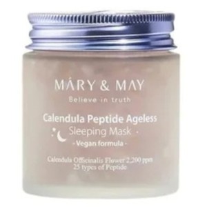 MARY & MAY Calendula Peptide Ageless Sleeping Mask - Noční pleťová maska 30ml