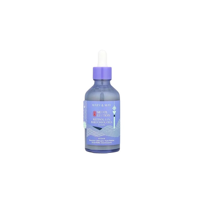 MARY & MAY Retinol 0,1% Bakuchiol Cica Serum - Pleťové sérum 80ml