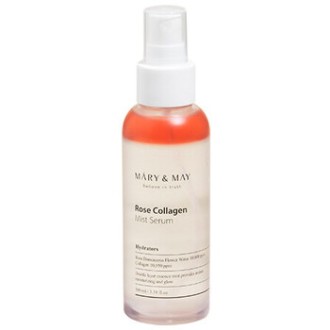 MARY & MAY Rose Collagen Mist Serum - Dvoufázové sérum ve spreji 100ml
