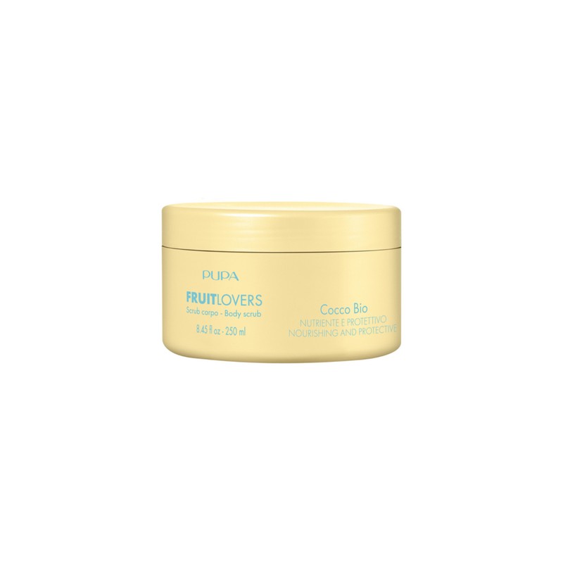 Pupa Coconut Bio Fruit Lovers Body Scrub - kūno pilingas, 250 ml