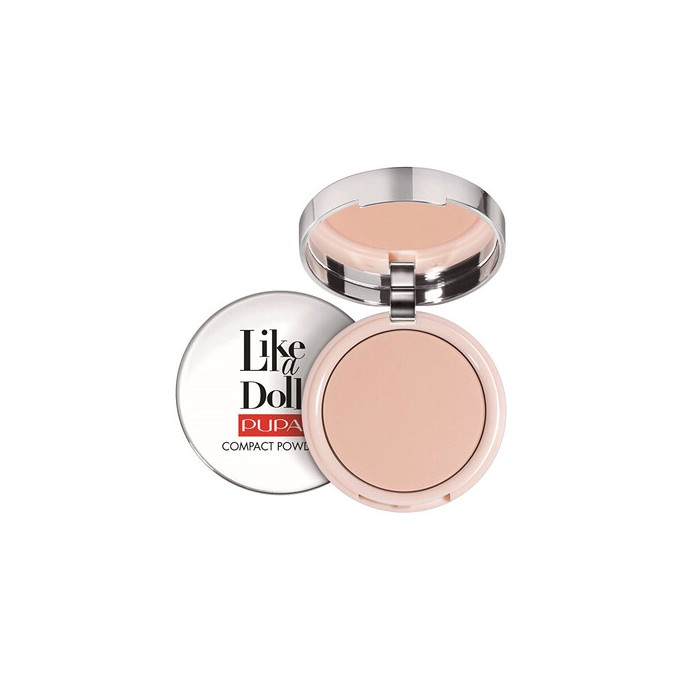 Pupa Like a Doll Compact Powder - Kompaktní pudr 10 g 004 Warm Beige