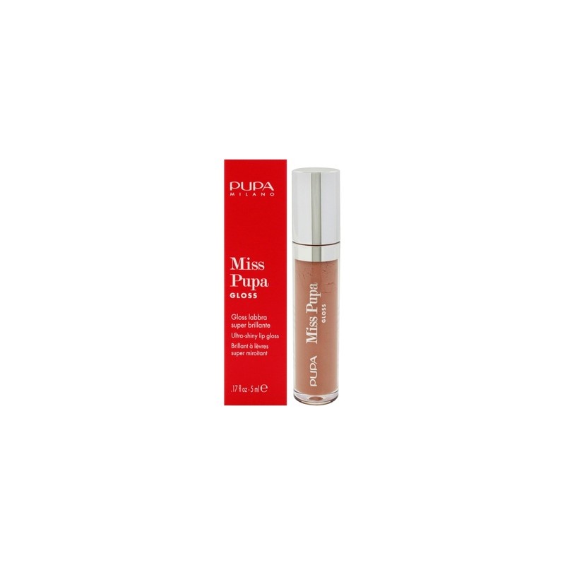 Pupa Miss Pupa Gloss (Ultra Shine Gloss Instant Volume Efect) 5 ml 403 Nude Obsession