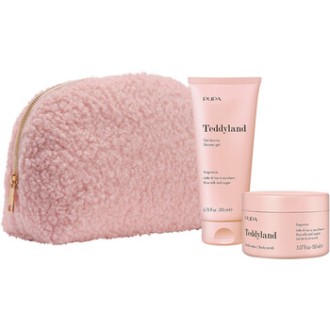Pupa Rice Milk and Sugar Teddyland Kit 2 - kūno priežiūros rinkinys
