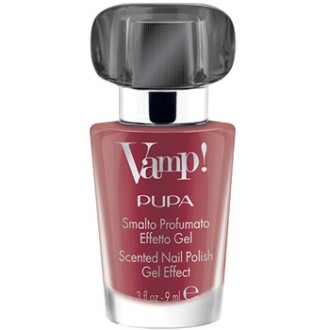 Pupa Vamp! Black Fragnance Scented Nail Polish Gel Effect - Lak na nehty s vůní 9 ml 303 Audacious Purple