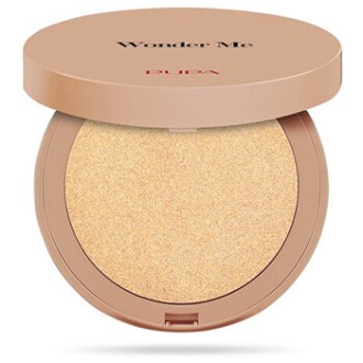 Pupa Wonder Me Glow Compact Face Highlighter - Rozjasňovač 7,5 g 102 Pure Gold