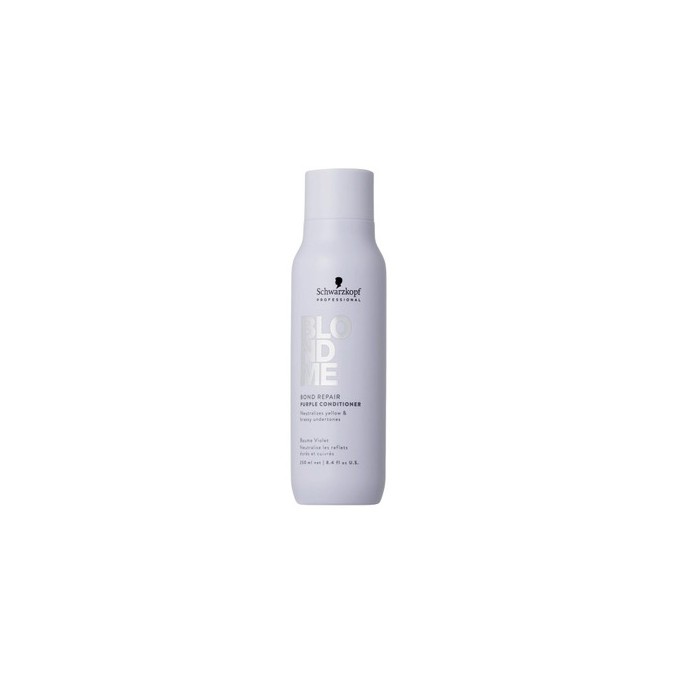 Schwarzkopf Professional BlondMe Bond Repair Purple Conditioner - kondicionierius geltoniems tonams