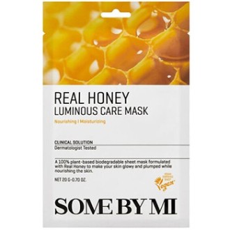 Some By Mi Real Honey Luminous Care Mask - Vyživující pleťová maska 20.0g