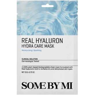 Some By Mi Real Hyaluron Hydra Care Mask - Vysoce hydratační pleťová maska 20.0g