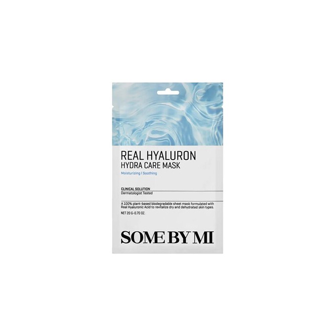 Some By Mi Real Hyaluron Hydra Care Mask - Vysoce hydratační pleťová maska 20.0g