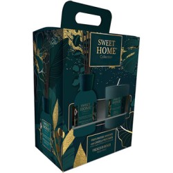 Sweet Home Collection Fresh Forest - Dárková sada aroma difuzéru se svíčkou