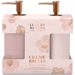 The Luxury Bathing Company Intensive Hand Care Gift Set (Creme Brulee, Orange Blossom & Vanilla) -