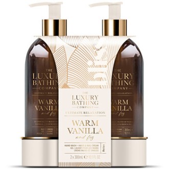 The Luxury Bathing Company Warm Vanilla Gift Set ( Vanilla ) - kūno priežiūros rinkinys