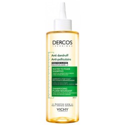 Vichy Dercos Anti Dandruff Water to Foam Shampoo - stiprinamasis šampūnas nuo pleiskanų, 200 ml