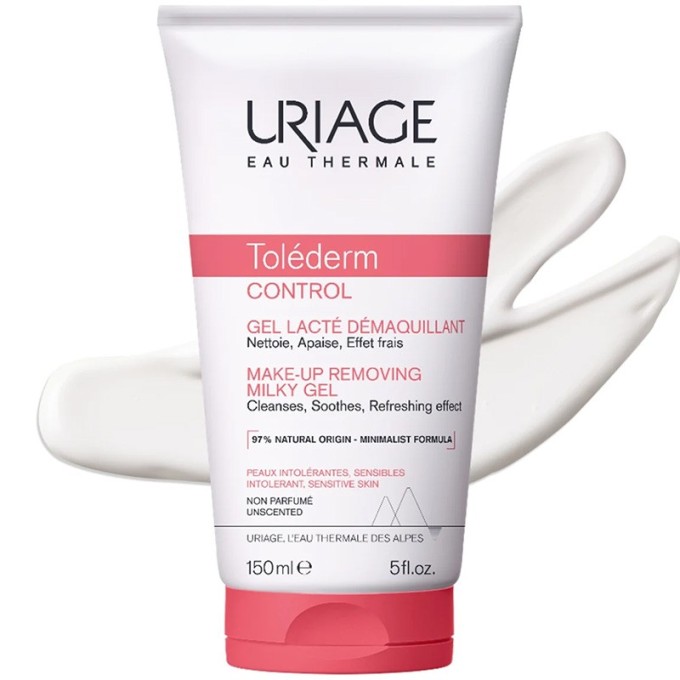 Uriage Toléderm Control Make-Up Removing Milky Gel 150ml