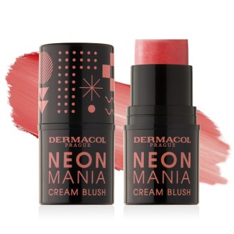 Dermacol Neon Mania Cream Blush - Krémová tvářenka 0ml 2 Coral