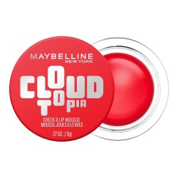 Maybelline CloudTopia Mousse - putų skaistalai lūpoms ir skruostams, 5 g - 5 g 03 Divine Crimson