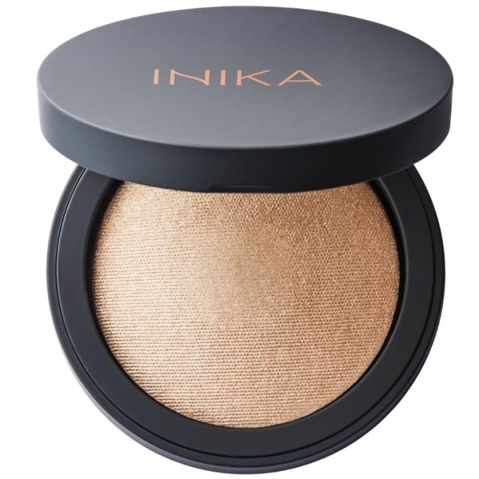 Inika Organic Baked Illuminisor - mineraliniai skaistalai, 8 g - Dewdrop