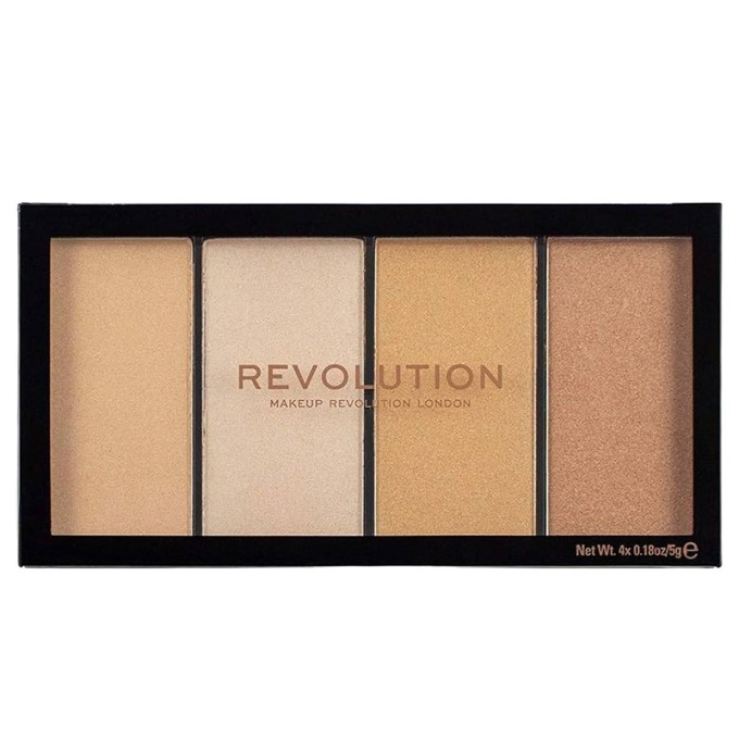 Makeup Revolution Revolution Re-Loaded Highlighter Palette - Brightener palette 20 g Lustre Lights