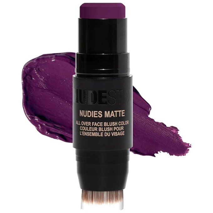 Nudestix Nudies Matte All Over Face Blush Color 7 g Moodie Blu