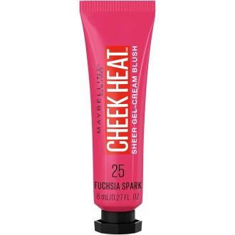Maybelline Cheek Heat Sheer Gel-Cream Blush 8 ml 25 Fuchsia Spark