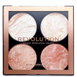 Makeup Revolution Cheek Kit Palette - Palette of brighteners and bronzers 8 g Take A Breather