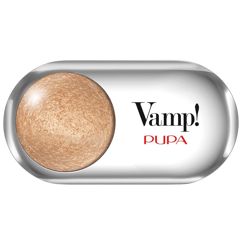 Pupa Vamp! Compact Eyeshadow 1,5 g 202 Precious Gold - Wet & Dry