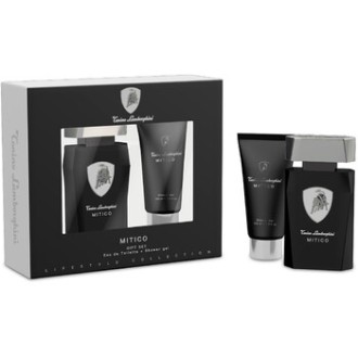 Lamborghini Mitico Dárková sada EDT 75 ml a After Shave Balsam ( balzám po holení ) 100 ml 75ml