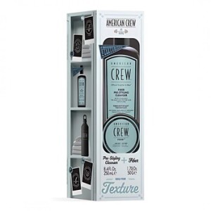 American Crew Fiber Texture Duo - plaukų formavimo rinkinys