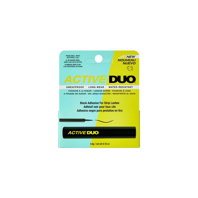 Ardell Duo Active Adhesive For Strip Lashes Black - Lepidlo na řasy 4,6 g 0ml Clear