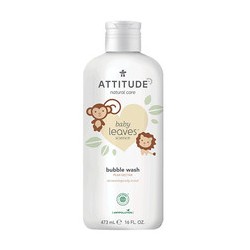 Attitude Dětská pěna do koupele Baby Leaves s vůní hruškové šťávy 473 ml - NEW
