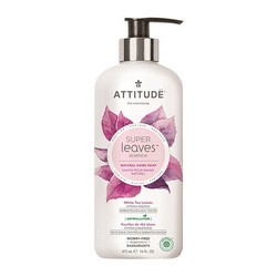 Attitude Přírodní mýdlo na ruce Super Leaves s detoxikačním účinkem - čajové listy 473 ml