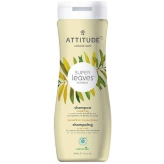 Attitude Super Leaves Clarifying Shampoo - natūralus šviesinantis šampūnas normaliems ir riebiems
