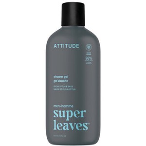 Attitude Super Leaves Eukalyptus & Sage Shower Gel - Pánský sprchový gel 415ml