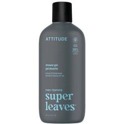 Attitude Super Leaves Eukalyptus & Sage Shower Gel - Pánský sprchový gel 415ml