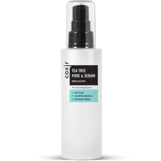 Coxir Tea Tree Pore & Sebum Emulsion - Emulze pro regulaci mazu a minimalizaci pórů 100ml
