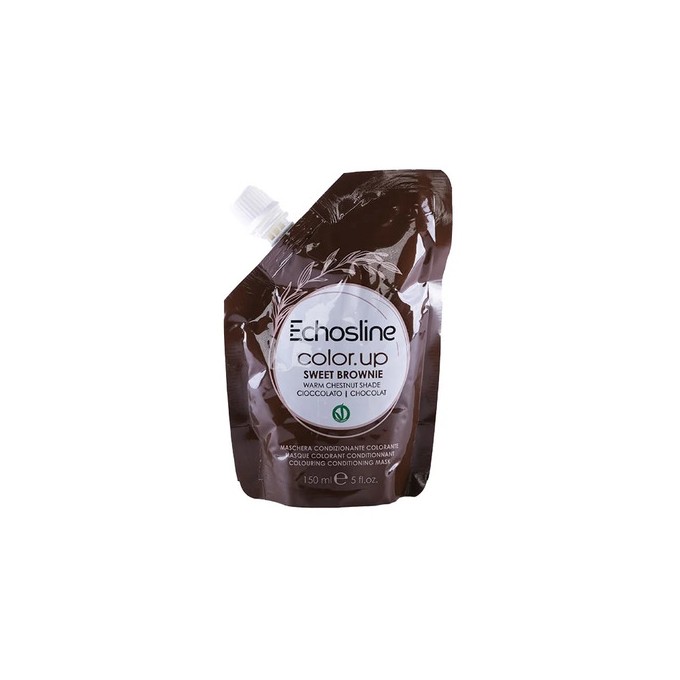 Echosline Color.up Colouring Conditioning Mask Sweet Brownie - Vyživující maska s barevnými pigmenty pro oživení barvy 150ml