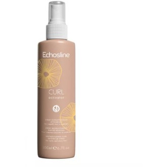 Echosline Curl Activator - nenuplaunama banguotų ir garbanotų plaukų priežiūros priemonė, 200 ml