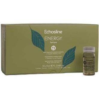 Echosline Energy Lotion ( 12 x 10 ml ) - serumas silpniems ir ploniems plaukams,120 ml