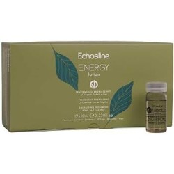 Echosline Energy Lotion ( 12 x 10 ml ) - serumas silpniems ir ploniems plaukams,120 ml